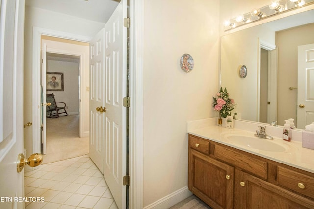 275 Fordham Way, Knoxville, TN 37934 - bathroom featuring vanity and tile patterned floors