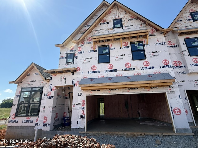 1124 Branch Hook Rd, Knoxville, TN 37934 - view of front of house with an attached garage