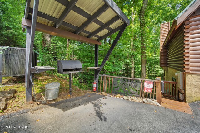 4410 Forest Vista Way, Pigeon Forge, TN 37863 - view of patio / terrace with grilling area