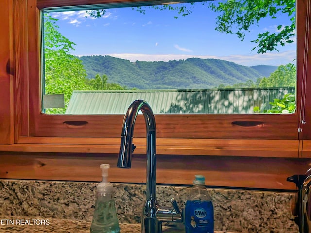 4410 Forest Vista Way, Pigeon Forge, TN 37863 - kitchen view of a mountainous background