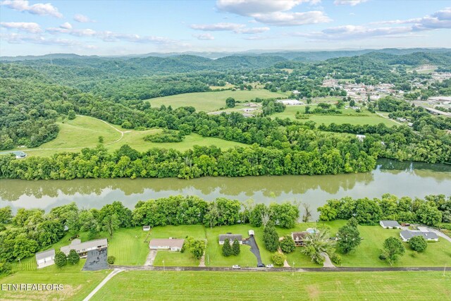 454 Boyd St, Celina, TN 38551 - drone / aerial view of a water and mountain view