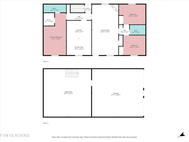 454 Boyd St, Celina, TN 38551 - view of property floor plan