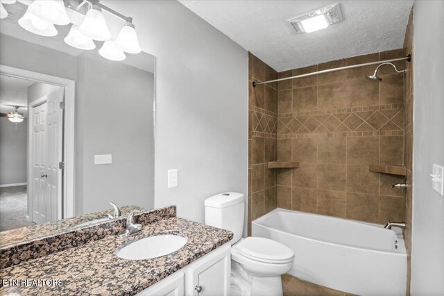348 Ridge Rd, Caryville, TN 37714 - bathroom featuring vanity and bathtub / shower combination