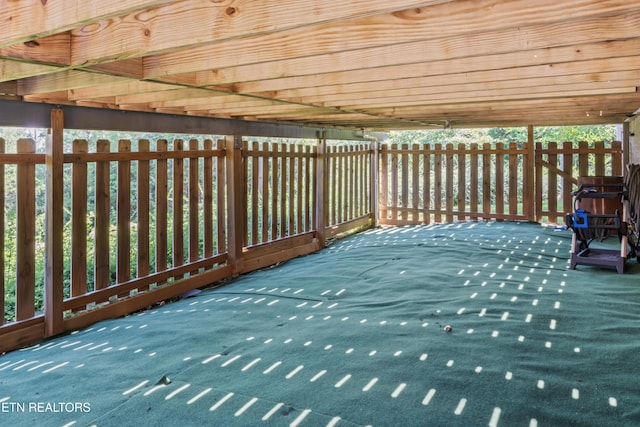 1273 Bishops View Ln, Knoxville, TN 37932 - view of wooden deck