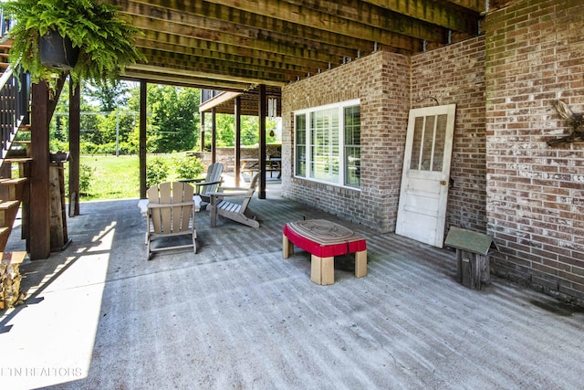 9436 Naff Rd, Heiskell, TN 37754 - view of patio with a wooden deck