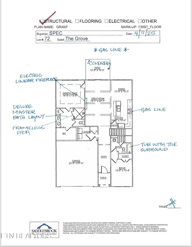 1128 Branch Hook Rd, Knoxville, TN 37934 - view of property floor plan