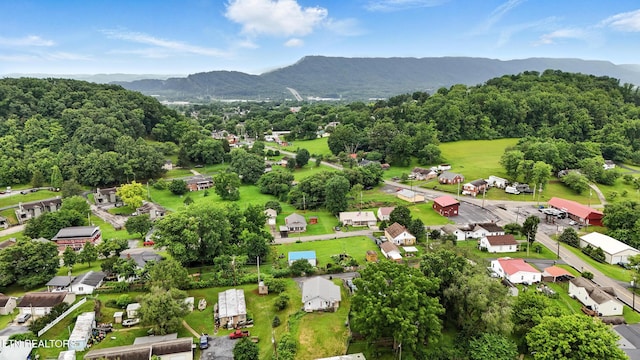 564 Dillwyn St, Kingsport, TN 37665 - aerial perspective of suburban area featuring mountains