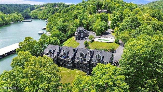 700 Shanghai Landing Ln Unit 11, Lafollette, TN 37766 - drone / aerial view of a large body of water and a forest