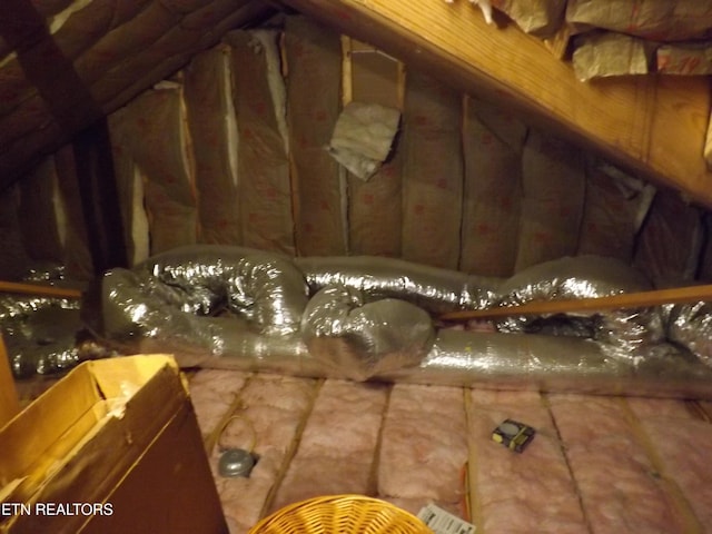 440 Sams Mtn, Middlesboro, KY 40965 - view of unfinished attic