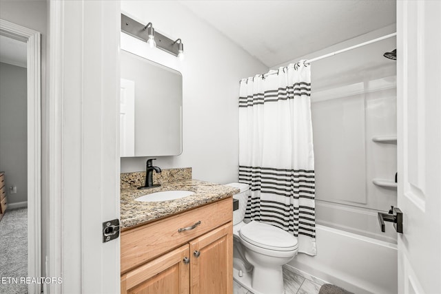1036 Circle Dr, Jamestown, TN 38556 - bathroom with vanity and shower / bath combo