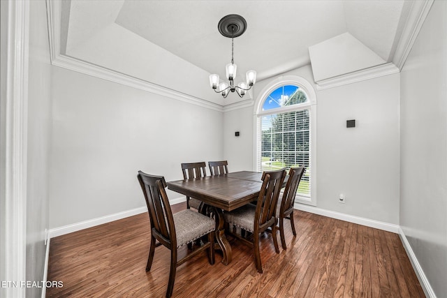 1036 Circle Dr, Jamestown, TN 38556 - dining space featuring a chandelier and wood finished floors