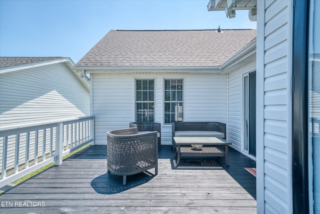 1036 Circle Dr, Jamestown, TN 38556 - deck featuring an outdoor hangout area
