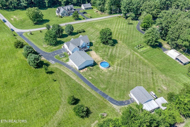 1036 Circle Dr, Jamestown, TN 38556 - bird's eye view