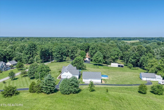 1036 Circle Dr, Jamestown, TN 38556 - bird's eye view of a forest
