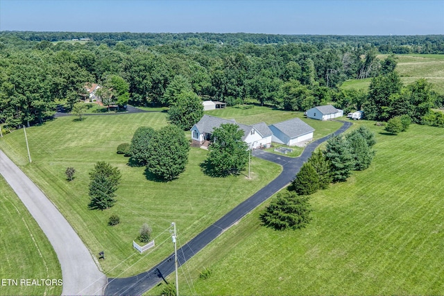 1036 Circle Dr, Jamestown, TN 38556 - bird's eye view of a forest