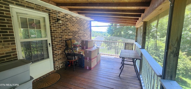 191 Ashley Ln, Oneida, TN 37841 - view of deck