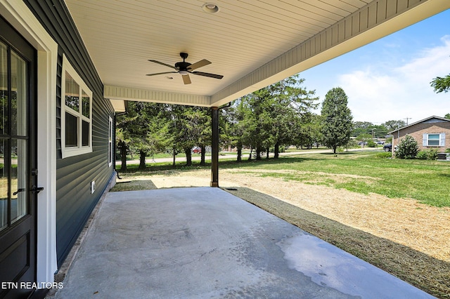 7245 Deville Way, Powell, TN 37849 - view of patio / terrace featuring ceiling fan