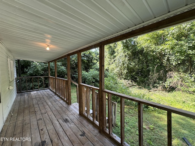 914 S 13th St, Lafollette, TN 37766 - view of wooden deck