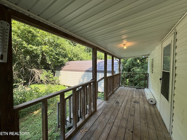 914 S 13th St, Lafollette, TN 37766 - view of wooden deck