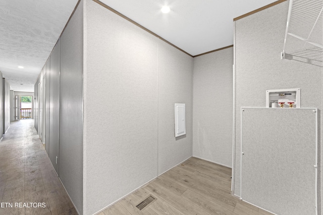 417 Cain Ave, Morristown, TN 37813 - corridor with light wood finished floors