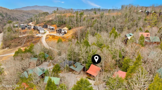 524 Hoot Owl Way, Gatlinburg, TN 37738 - aerial view of mountains