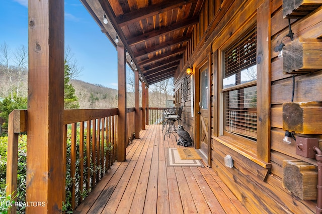 524 Hoot Owl Way, Gatlinburg, TN 37738 - view of wooden deck