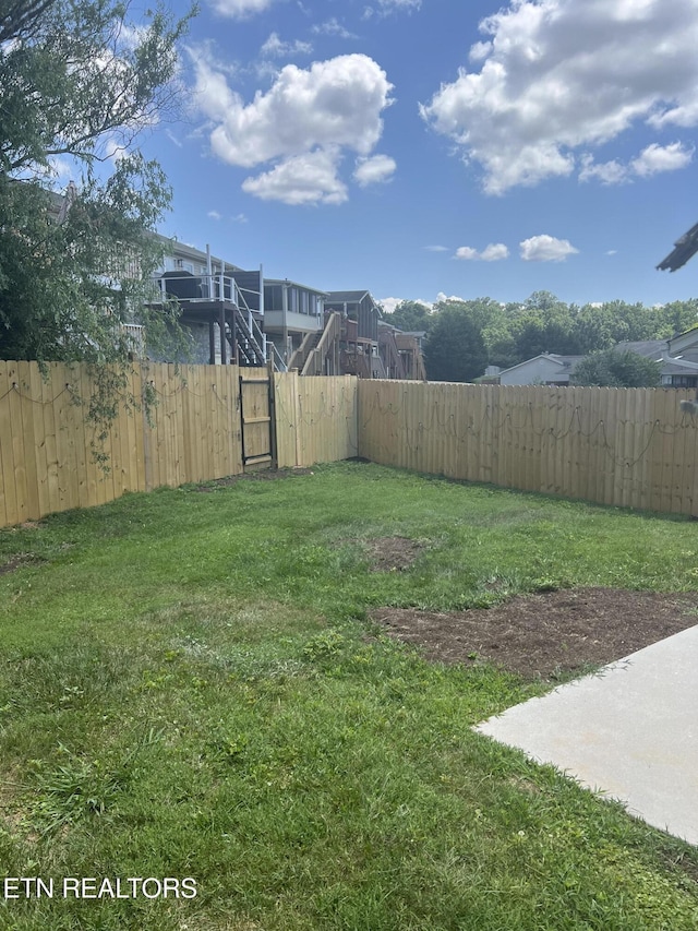 1884 Elmhurst Way, Knoxville, TN 37923 - fenced backyard featuring a gate