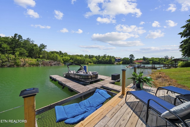 1033 Sunset View Rd, Sevierville, TN 37876 - dock area with a water view