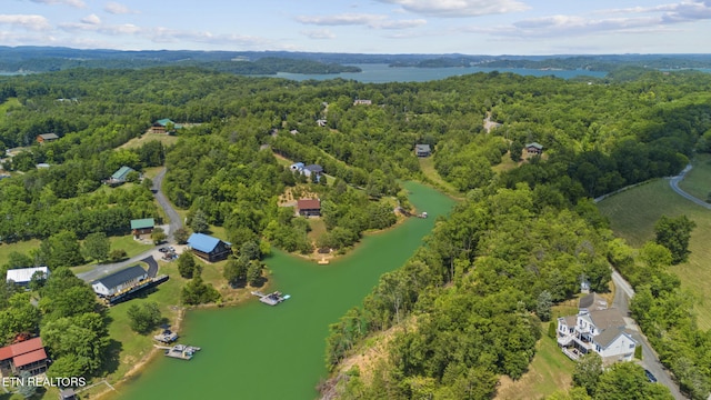 1033 Sunset View Rd, Sevierville, TN 37876 - aerial overview of property's location with a large body of water
