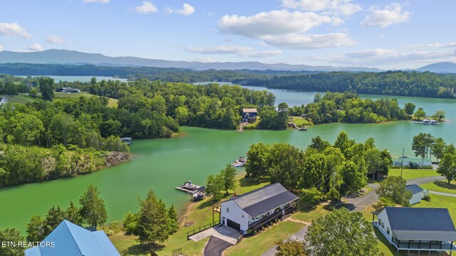 1033 Sunset View Rd, Sevierville, TN 37876 - bird's eye view of a water and mountain view and a forest