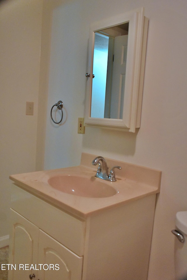 278 Buell Hill Rd, Pineville, KY 40977 - bathroom featuring vanity and toilet