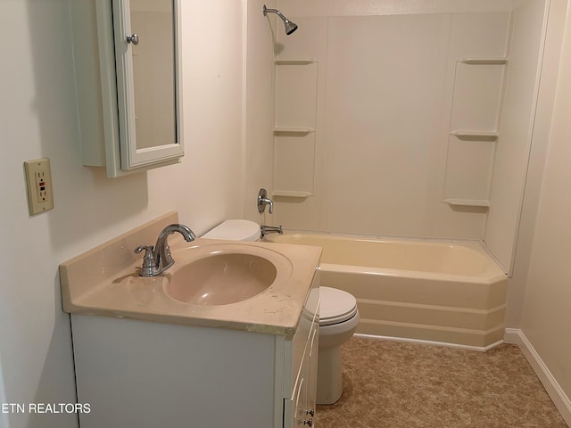 278 Buell Hill Rd, Pineville, KY 40977 - full bath featuring vanity, bathtub / shower combination, and tile patterned floors