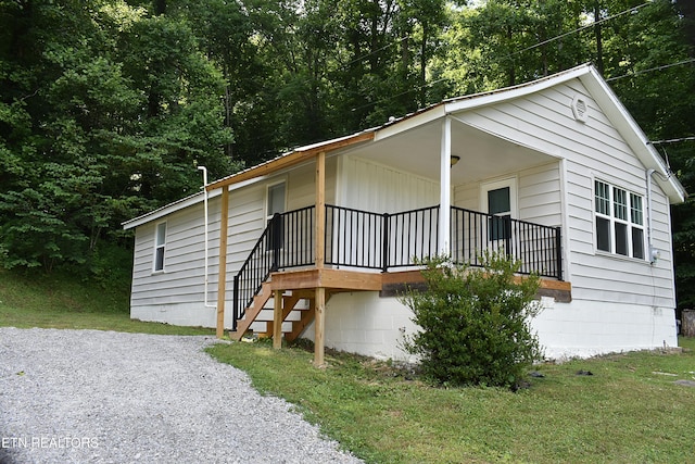 278 Buell Hill Rd, Pineville, KY 40977 - ranch-style house with stairway