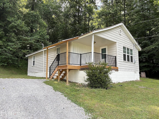 278 Buell Hill Rd, Pineville, KY 40977 - view of front of home featuring a front yard