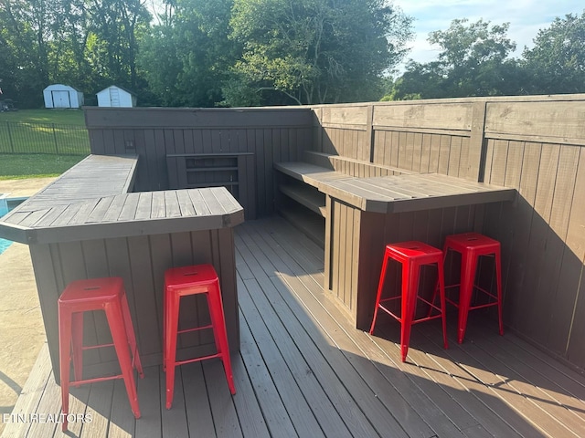 8024 Sharp Rd, Powell, TN 37849 - view of wooden terrace
