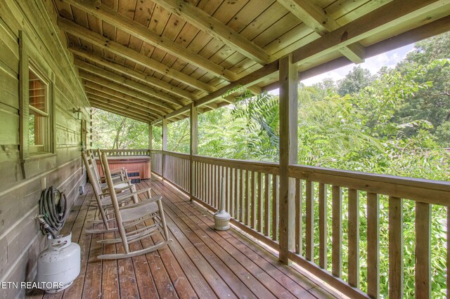 3012 Oak Tree Way, Pigeon Forge, TN 37863 - view of deck