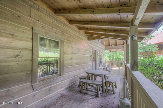 3012 Oak Tree Way, Pigeon Forge, TN 37863 - view of deck
