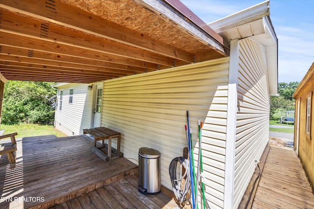 710 E Fir St, Lafollette, TN 37766 - view of deck