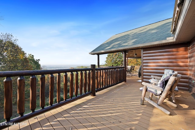 836 Sandra Way, Kodak, TN 37764 - view of deck