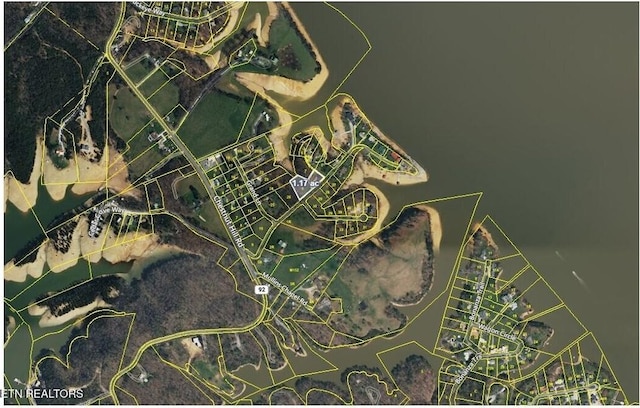1750 Breezie Point Ln, Dandridge, TN 37725 - map of property location