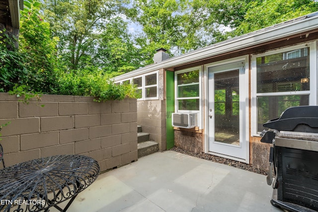 976 Lone Rd, Pioneer, TN 37847 - view of patio / terrace with cooling unit and area for grilling