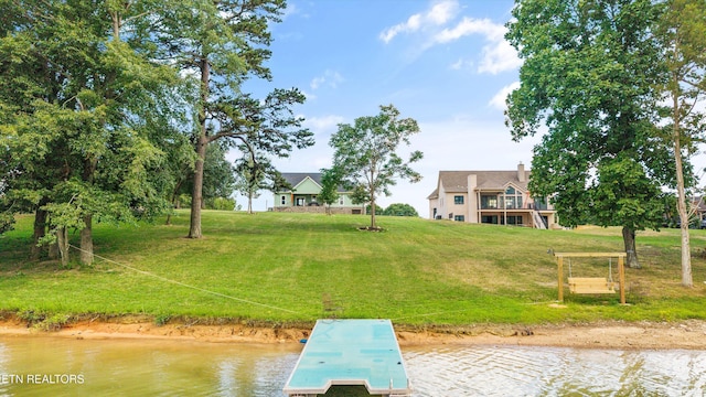 487 Peninsula, Rutledge, TN 37861 - dock with a lawn and a water view