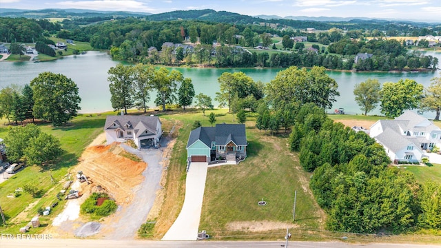 487 Peninsula, Rutledge, TN 37861 - aerial view of a water and mountain view