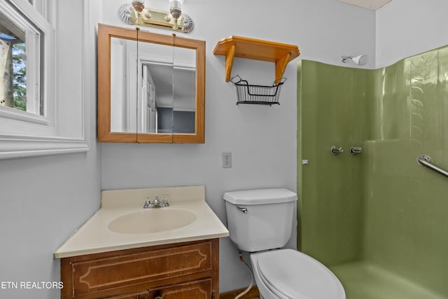 221 Greer Ln, Tazewell, TN 37879 - bathroom featuring vanity and a shower