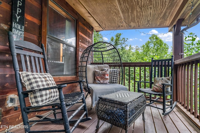 1130 Sharp Rd, Sevierville, TN 37876 - view of wooden terrace