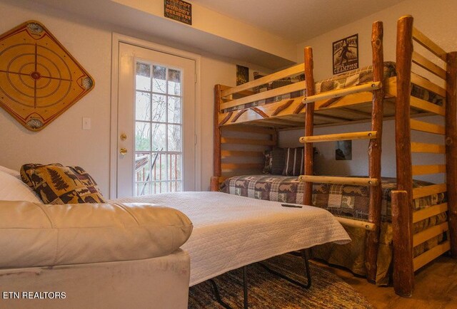 537 Johnson Ln Unit 1 & 2, Gatlinburg, TN 37738 - bedroom featuring wood finished floors