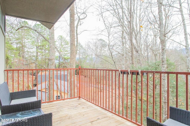 537 Johnson Ln Unit 1 & 2, Gatlinburg, TN 37738 - view of wooden deck
