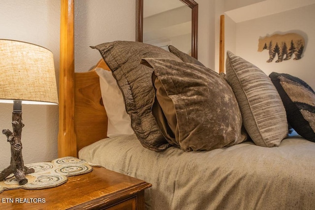 537 Johnson Ln Unit 1 & 2, Gatlinburg, TN 37738 - bedroom featuring a textured wall