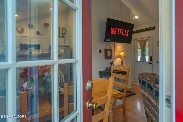 537 Johnson Ln Unit 1 & 2, Gatlinburg, TN 37738 - dining area featuring wood finished floors