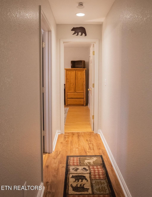537 Johnson Ln Unit 1 & 2, Gatlinburg, TN 37738 - hall with wood finished floors and baseboards